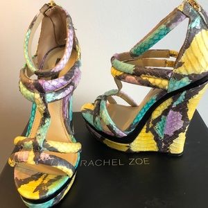 Rachel Zoe Katia- Painted Real Snake